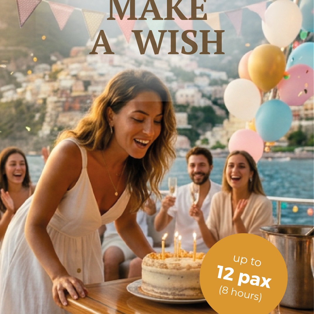 🎂✨ Celebrate your birthday in true luxury with Pearl1 Luxury Yachting! 🛥️🥂
📍 Punta Campanella • Sorrento Coastline
👥 Up to 12 guests
⏰ 8 hours of pure luxury
Your unforgettable day at sea includes:
🛏️ 3 private luxury cabins with ensuite bathrooms
❄️ Air conditioning throughout the yacht
🥂 Complimentary drinks & champagne
🌊 Jet ski experience
🎂 Birthday cake
Whether it’s a birthday celebration, a surprise for someone special, or simply a day to remember, make it unforgettable along the stunning Amalfi Coast. 🇮🇹✨
💎 ONLY €4,500
📩 DM us to book your unforgettable day at sea!
#Positano #AmalfiCoast #SorrentoCoast #LuxuryYacht #YachtCharter #Italy #BirthdayCelebration #LuxuryTravel #PositanoItaly #AmalfiCoastItaly #YachtLife #ItalianSummer