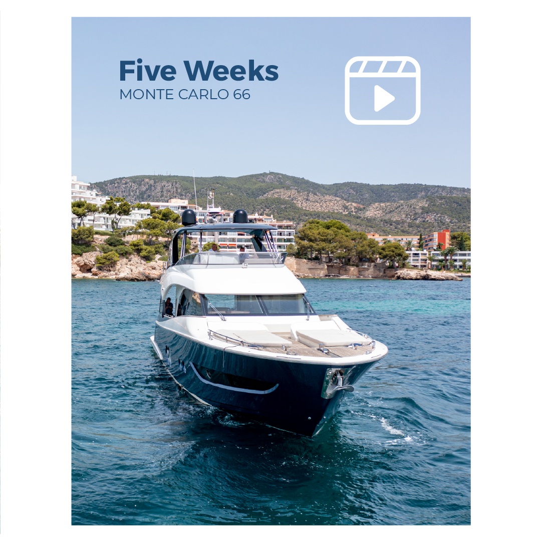MONTE CARLO YACHTS 66 “FIVE WEEKS” 🛥️✨
Experience the Mediterranean in ultimate comfort and style aboard FIVE WEEKS.
☀️ Year: 2020
⚓ Length: 20.1 metres
🥂 Capacity: Up to 12 guests for day trips
👨‍✈️ Professional captain included
🌊 Comfort: Stabiliser system & air conditioning
🎶 Entertainment: Premium sound system & satellite TV
🚤 Water toys: Jet ski, paddleboard, snorkelling equipment & more
🛏️ Accommodation: 3 cabins, sleeping up to 6 guests
From sun-soaked cruising and refreshing swims to unforgettable sunsets, enjoy your perfect Mediterranean escape.
✨ Your luxury day at sea starts here.
📩 Contact us for availability and bookings.
#FiveWeeks #MonteCarloYachts #LuxuryYacht #YachtCharter #MediterraneanEscape #LuxuryLifestyle #Yachting